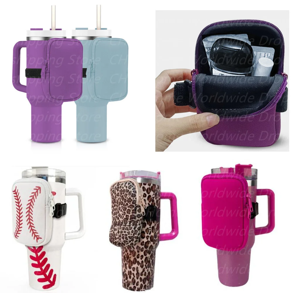 Printed Stanley Sleeve Covers  Water Bottle Carrier With Phone