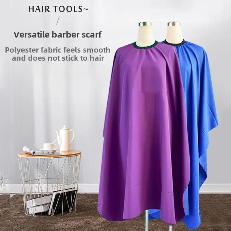 140*120cm Hair Cutting Gown Barber Salon Gown Cape Hairdresser Hair Cutting Waterproof Cloth Tools Hairdressing Dress Cape Apron 2