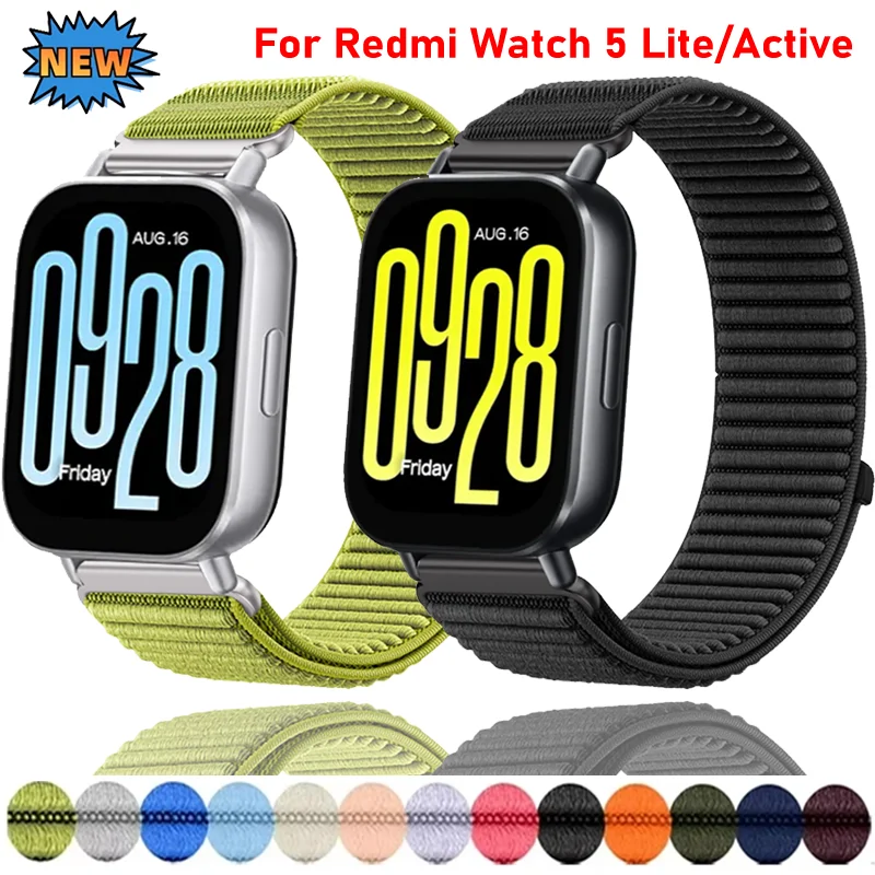 Versatile Nylon Strap Bracelet in Multiple Sizes (18mm/20mm/22mm)