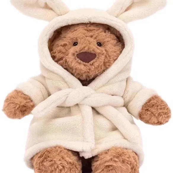 Jellycat Bear Bartholomew Ours – Eggplant 32 cm