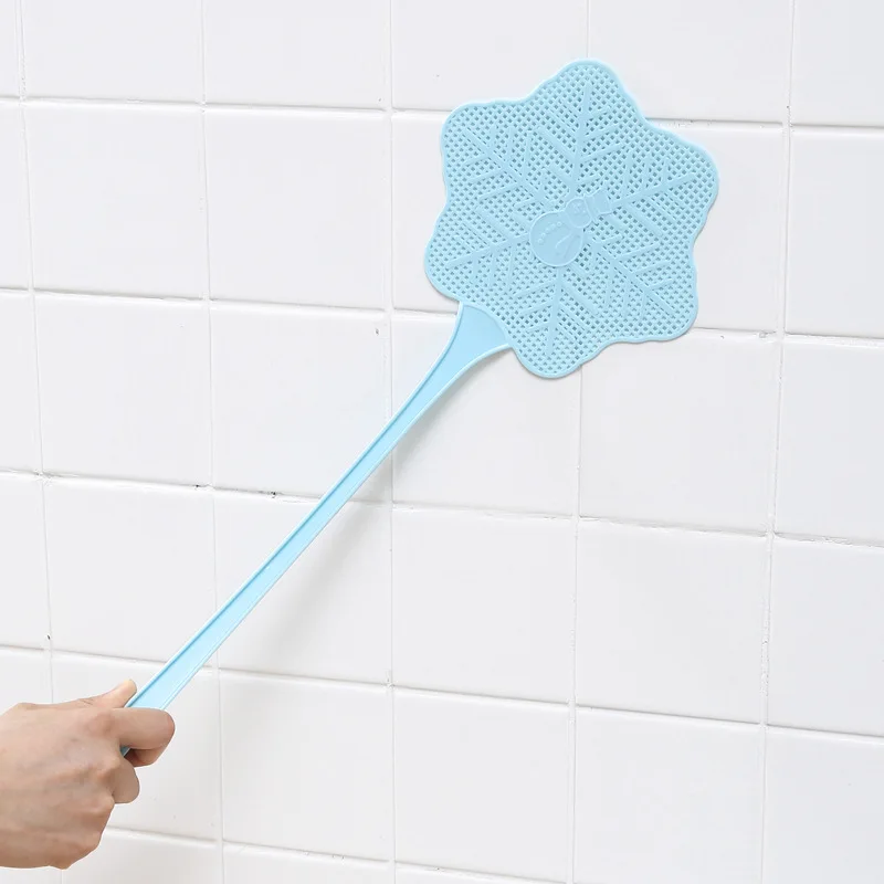 Palm Pattern Plastic Fly Swatter Lightweight Portable Home Baffle Mosquito Control Fly Matamoscas Swatter