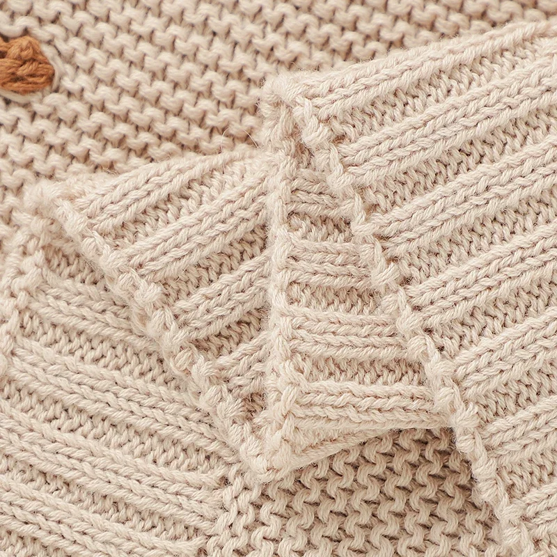 Knitted Baby Blankets Newborn Bedding Infant Kids Cotton Muslin Swaddle Wrap Stroller Blankets Nap Cover