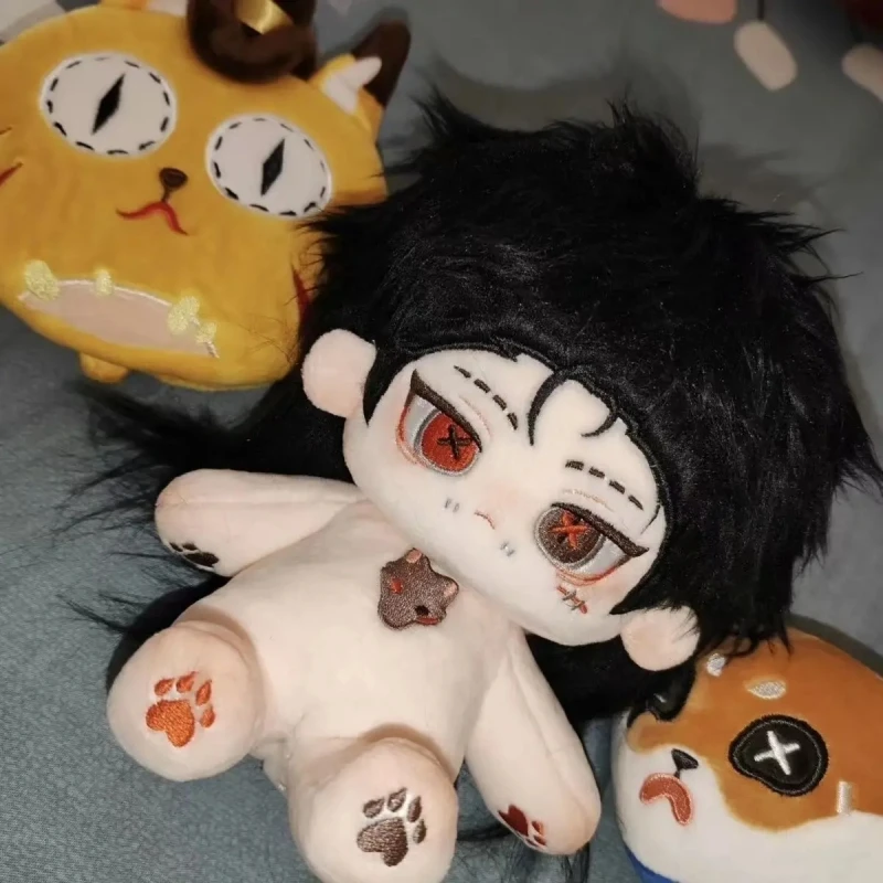Anime Identity Ⅴ Mercenary Naib Subedar  20cm Plush Dolls Toy Nude Doll Plushie Cosplay 6120 Kids Gift ludlum the bourne identity