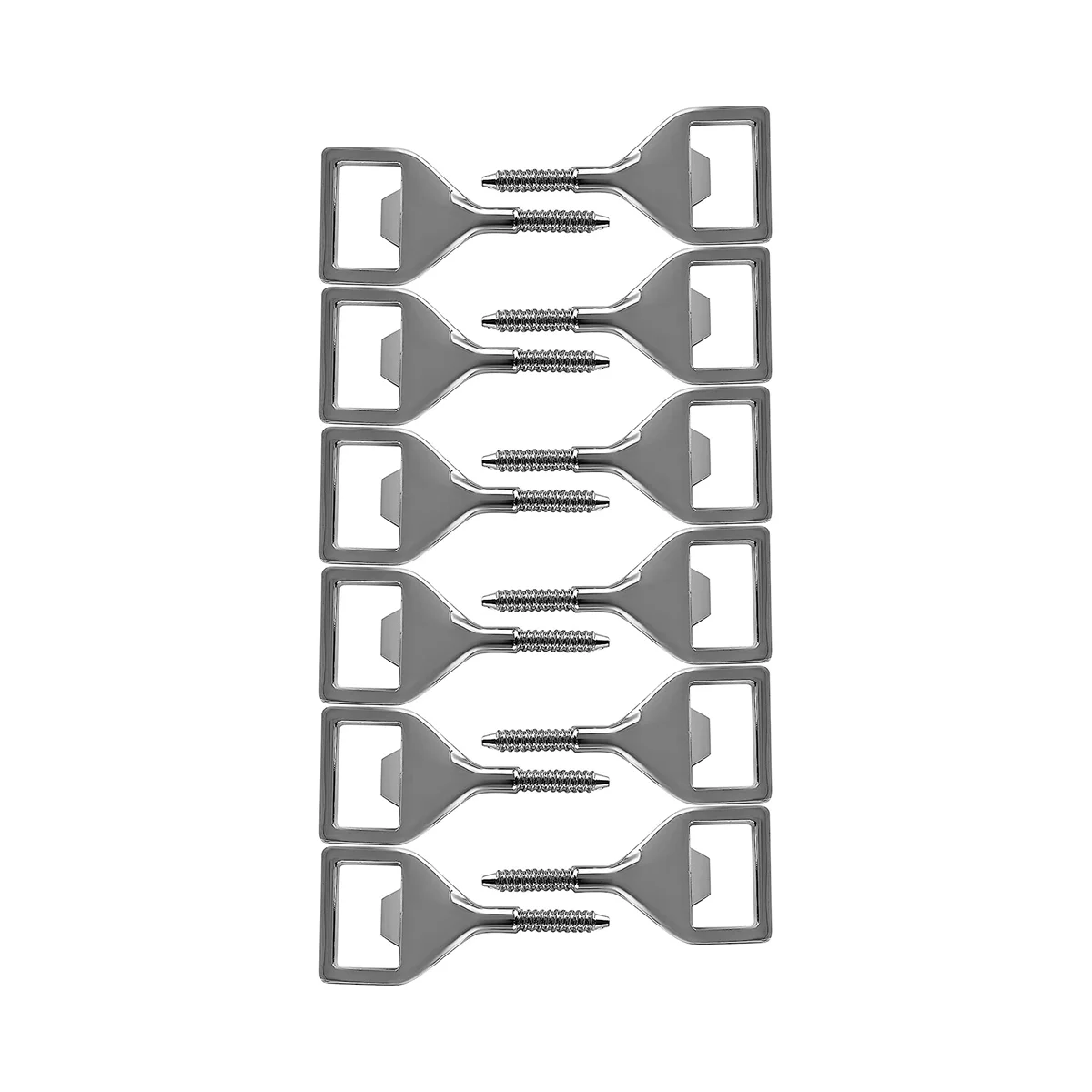 

Metal Bottle Opener Blank Stainless Steel Flat Bottle Opener Inserts Kit Threaded Beer Opener Hardware for Party