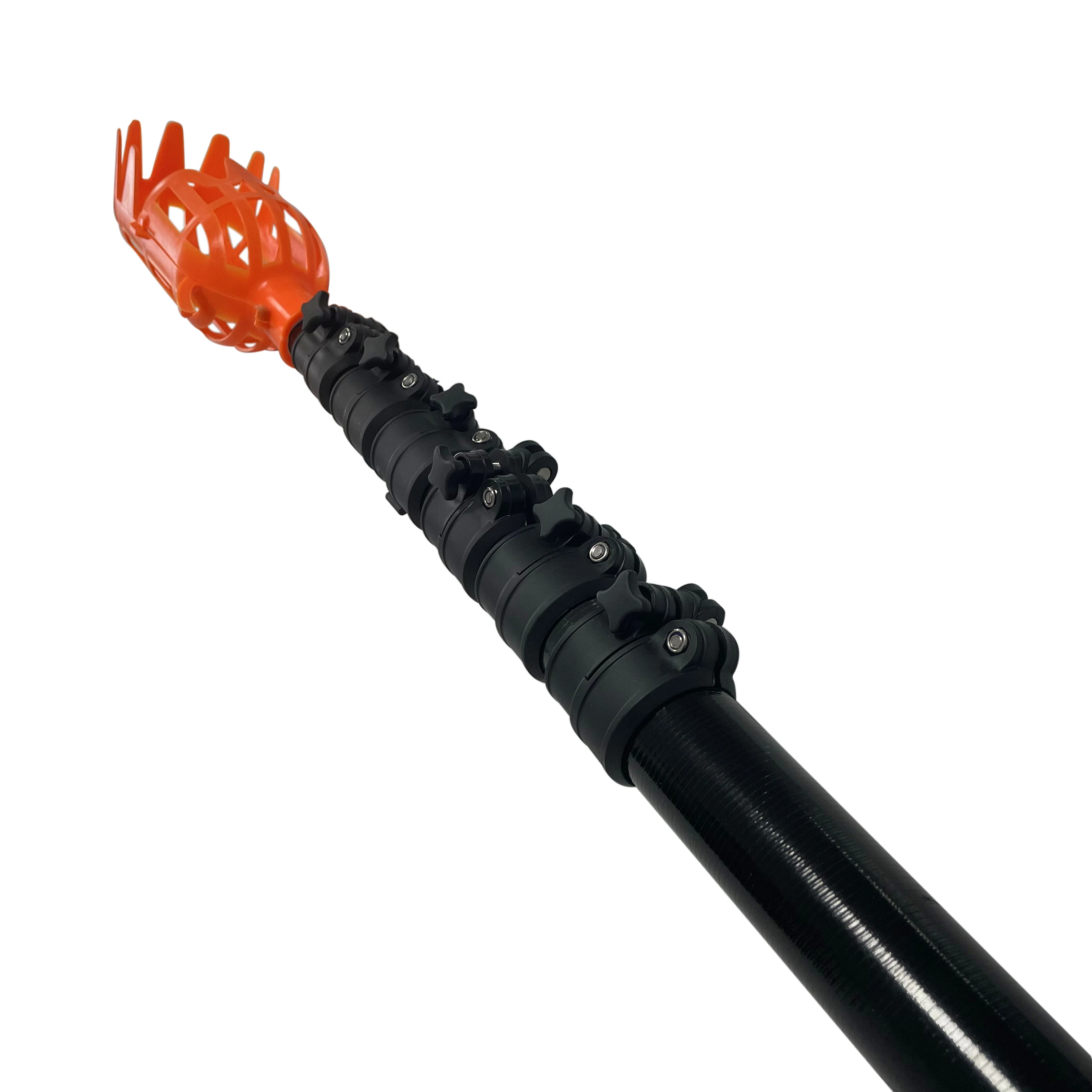 

20~75 ft carbon fibre extension pole for fruit plucking mango jujube olive oil palm picking
