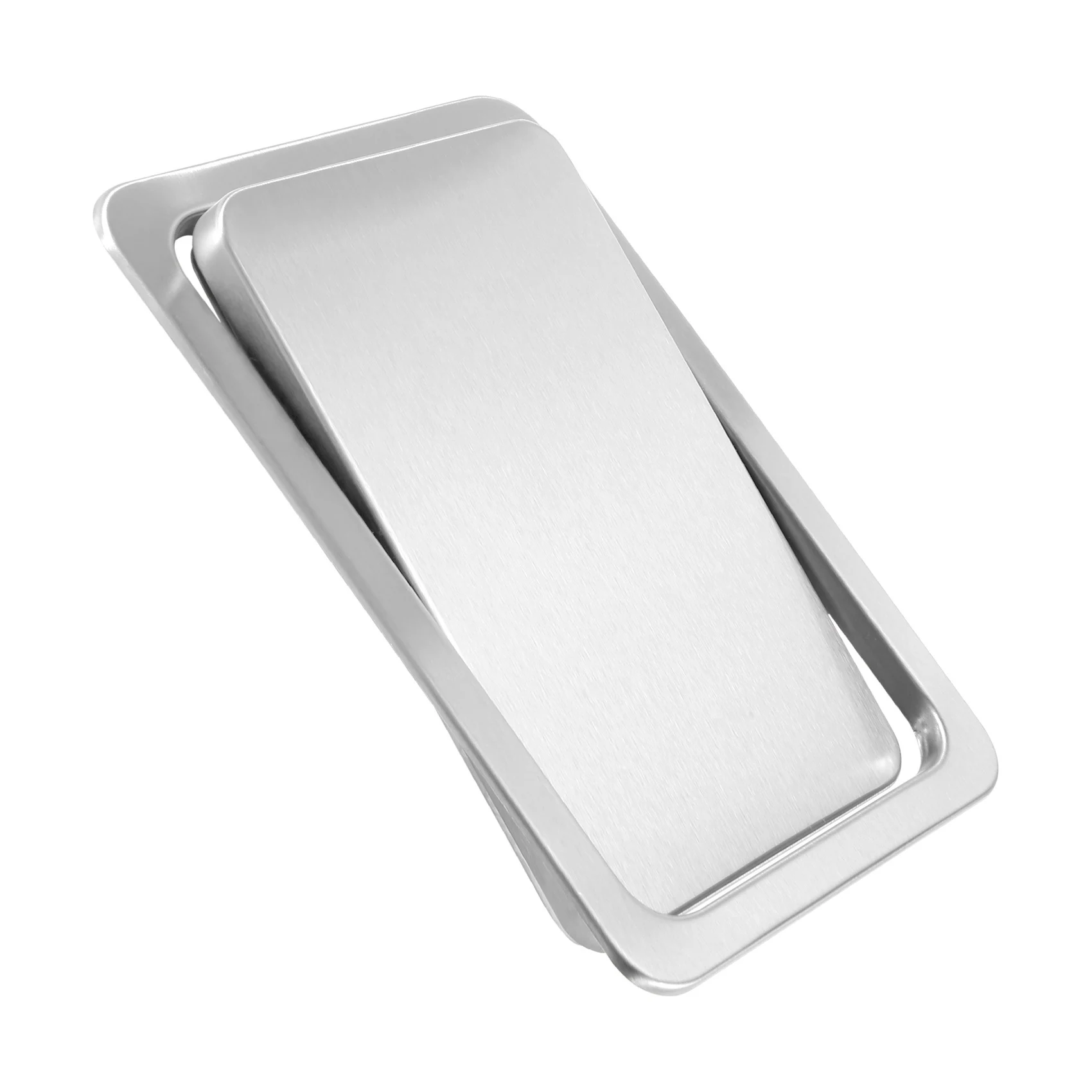 

Flap Lid Trash Bin Cover Flush Built-in for Kitchen Counter Top B