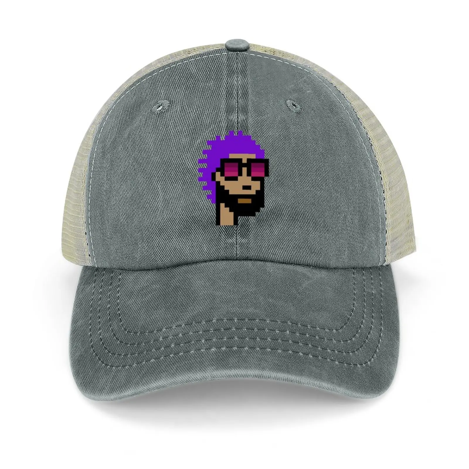 

DigitalOil.nftr - The CryptoPunk Cowboy Hat Hat Luxury Brand Golf Wear Beach Bag Women'S Beach Visor Men'S