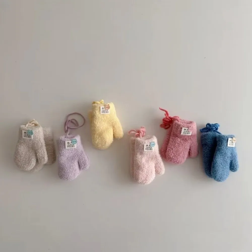 Cotton Baby Gloves Warm Snow Gloves for 0-3 Years