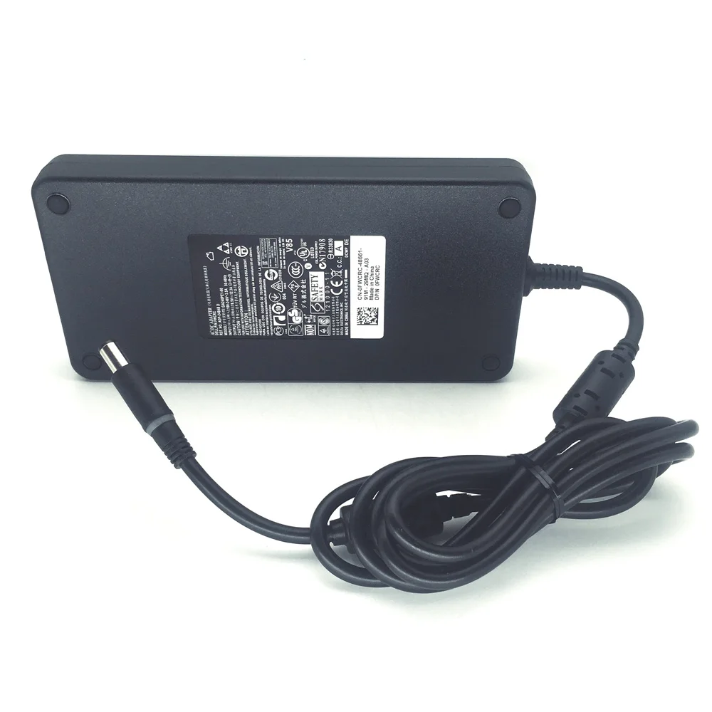  19.5V 12.3A 240W 노트북 AC 어댑터 충전기(델 프리시전 7710 7730 7540 7520 M6500 M6600용) 전원 코드 포함