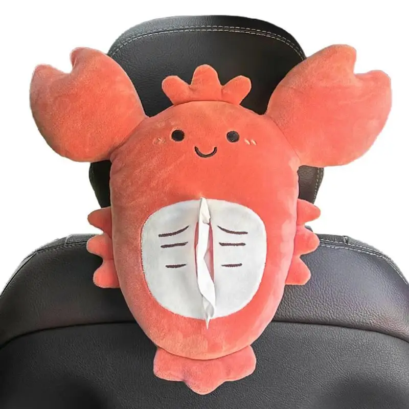 

Автомобильный держатель для салфеток, плюшевая коробка для салфеток, автомобильный держатель для салфеток, держатель для подголовника, крепится для большой емкости, автомобильный подлокотник, коробка с молнией