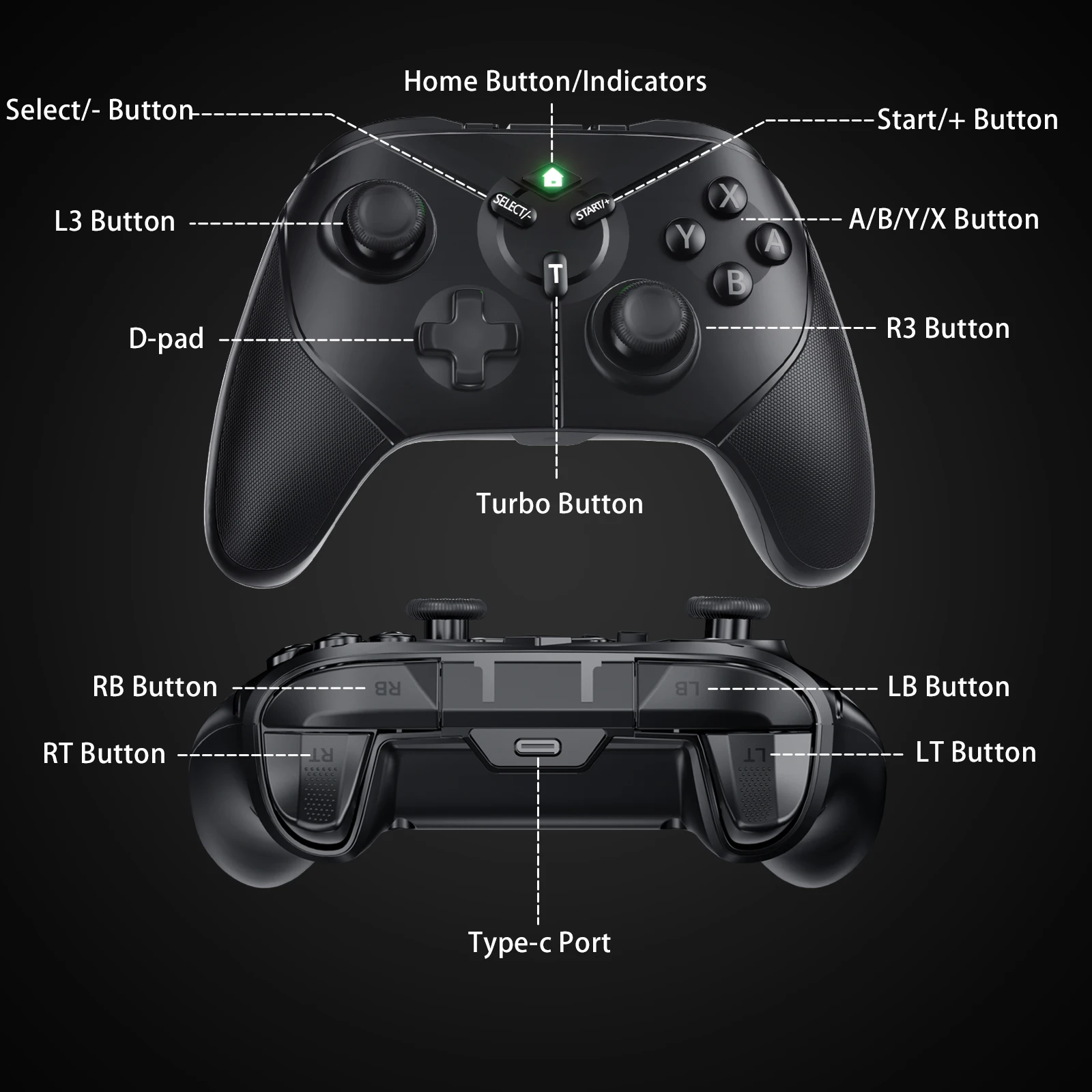 2.4G  Ʈѷ  е ٵ ġ/OLED/Ʈ  Ʈѷ ͺ//̷   ̽ƽ, Nintendo Switch/OLED/Lite Pro