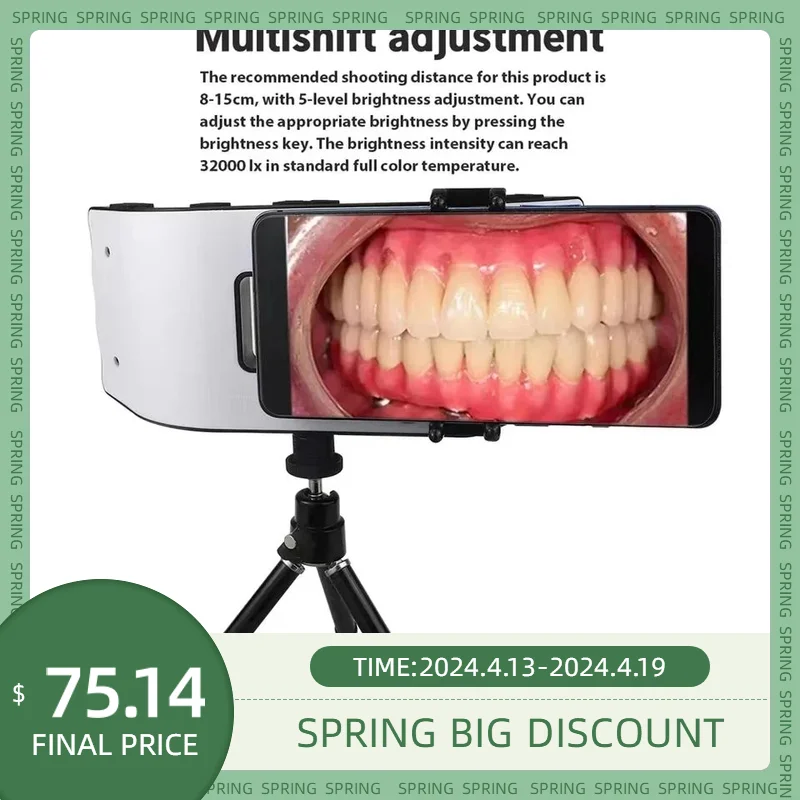 

Dental Photography Oral Filling Lamp Flash Light Supply Bright Environment Photo Macro Intraoral Light Dentistry