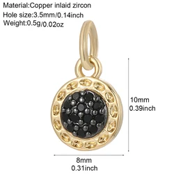 Golden Gothic Cross Heart Charm for DIY Jewelry - Elegant Tarot Card - Inspired Pendant for Earrings, Necklaces, and Bracelets (AC220132G10)