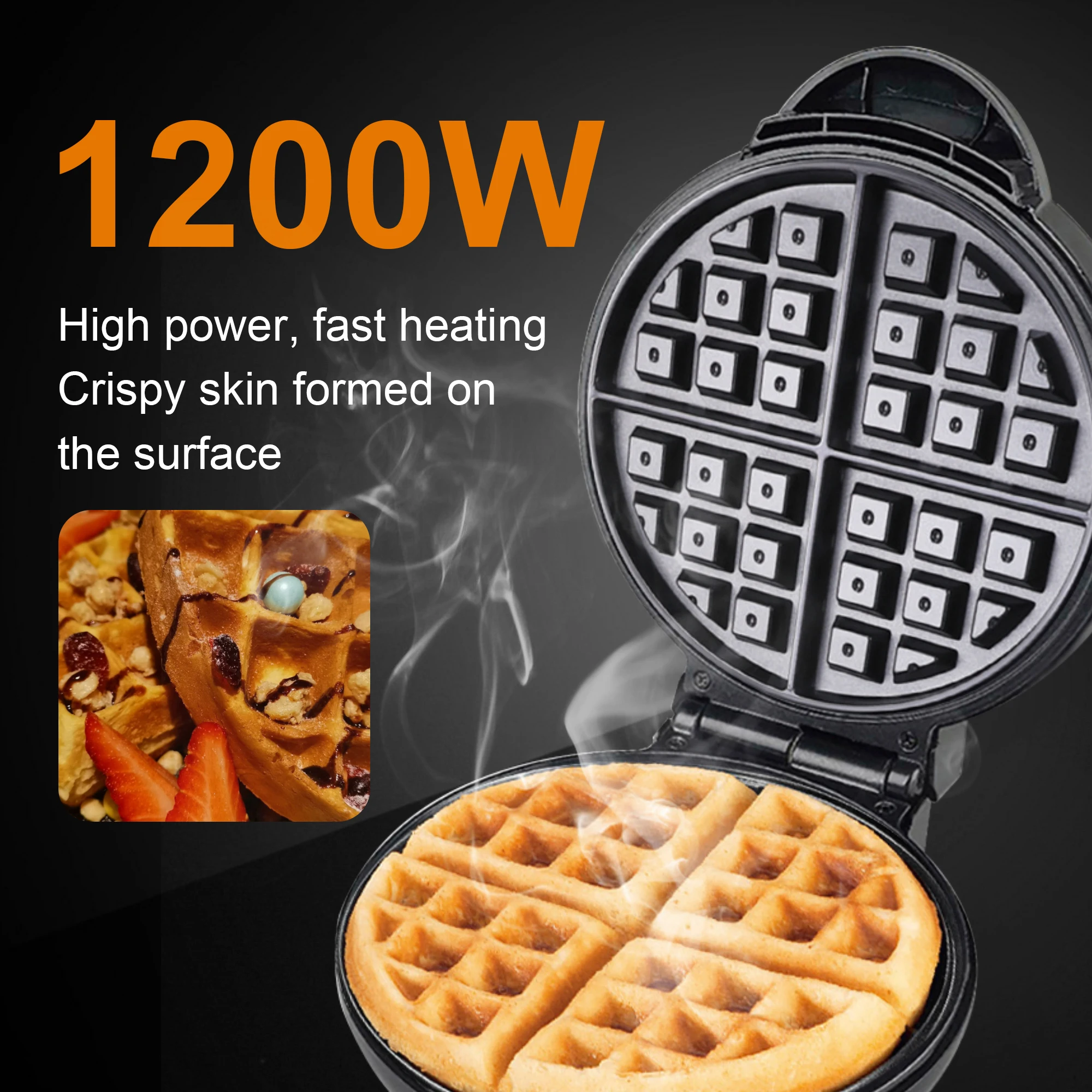 vonshef 3 in 1 waffle maker recipe