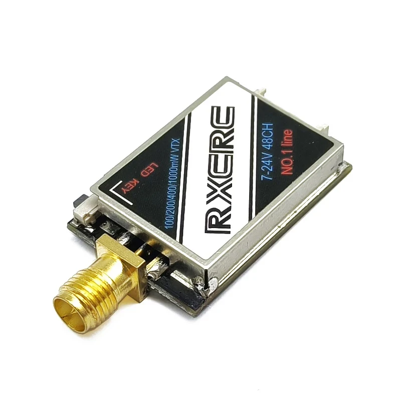 Transmetteur RC FPV 5.8G 1W 48CH OSD Smartaudio Pitmode Longue Portée