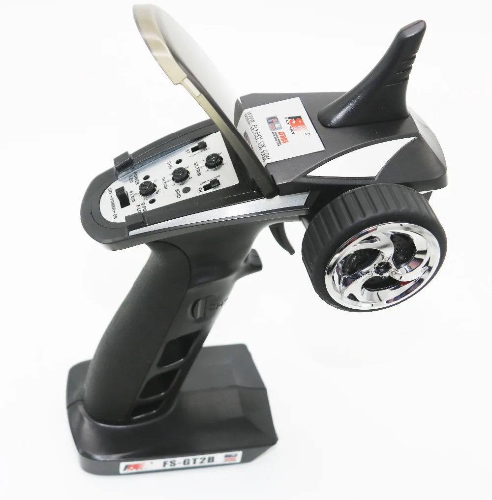 Radiocommande GT2B 3 canaux 2.4GHz pour voiture/bateau RC