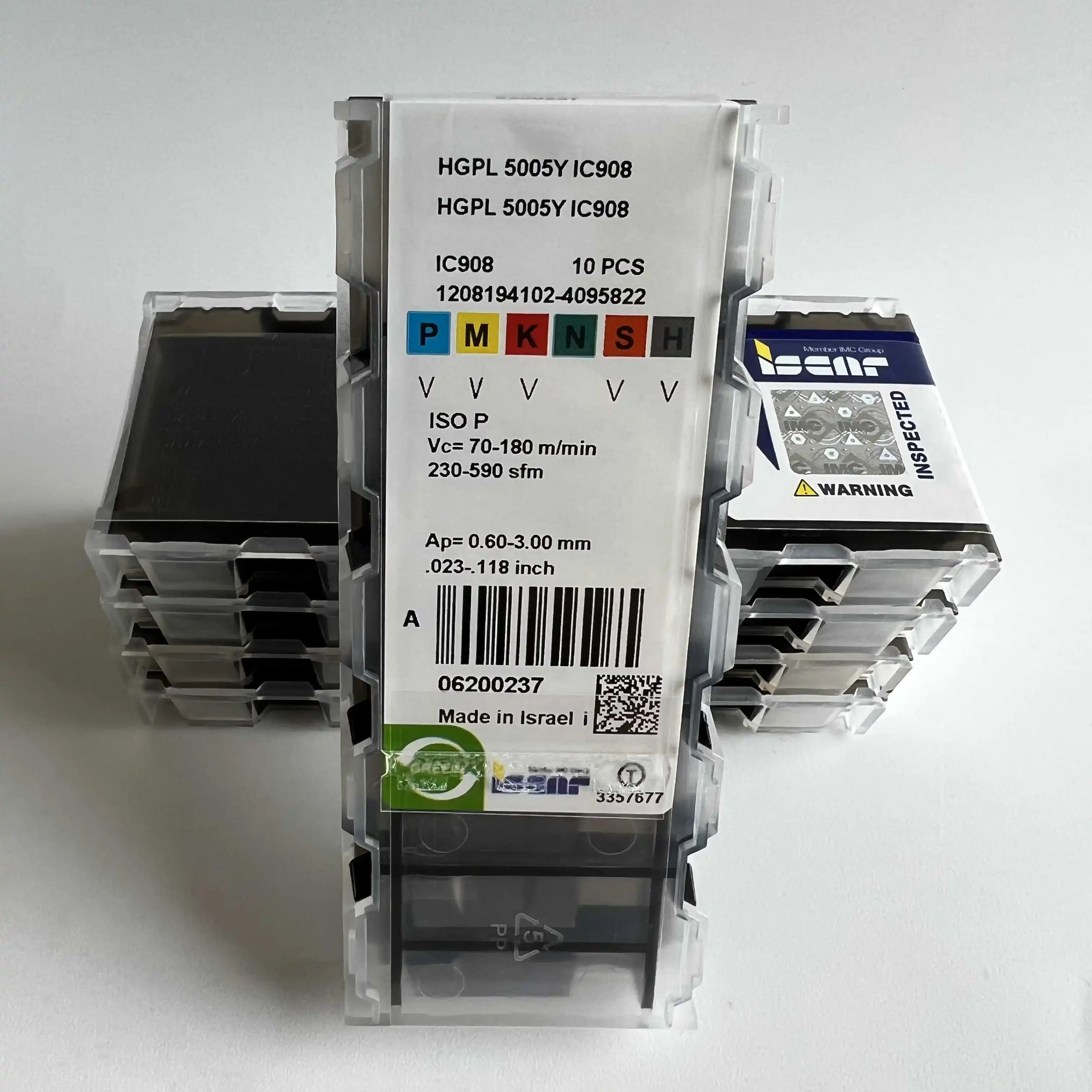 

Лезвия из карбида HGPL5005Y IC908, 10 шт.