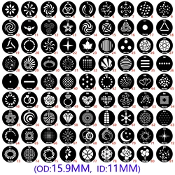 OD 15.9mm LED Rotating Gobo Wheel Plus CTO Color Mixing XR 330/350/440/470 BWS Rogue RH1 Hybrid LightSky s500 Hybrid MegaPointe