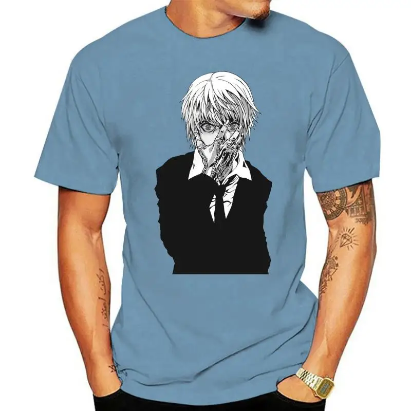 Hunter X Hunter Anime Kurapika Last Kurta Clan Maglietta Da Uomo Nera Maglietta Casual Fresca Di Alta Qualità