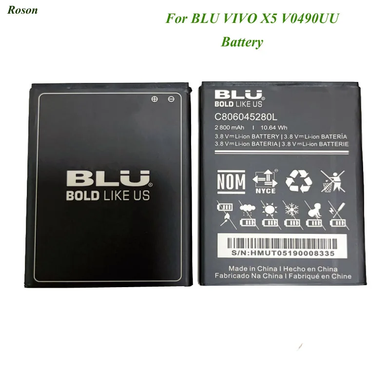 New2800mAhC806045280LBatteryForBLUVIVOX5V0490UU57HDG6