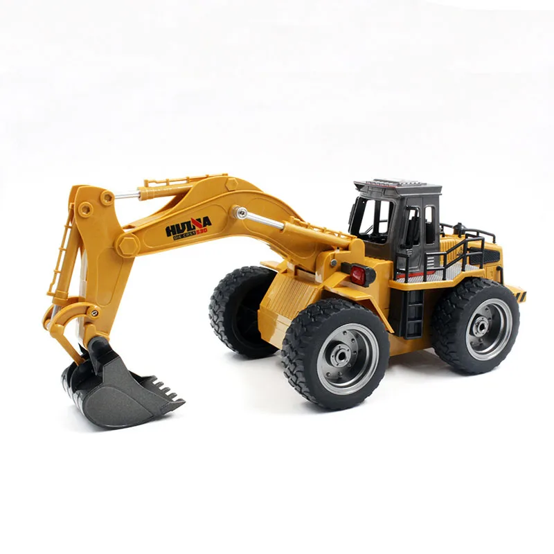 

Huina Toys 1530 Six Channel 1:18 Alloy Excavator 2.4g Wireless Remote Control Toy Excavator Model Engineering Vehicle