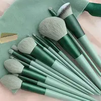Ensemble de pinceaux de maquillage pour femme, fard à barrage, fond de teint, poudre cosmétique, mélange de blush, outil de maquillage de beauté, lot de 13 pièces 4
