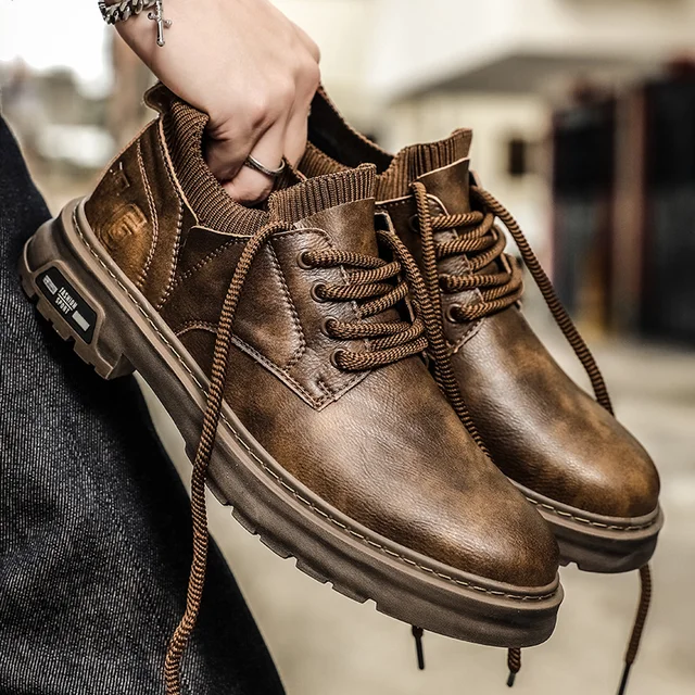 럭셔리하고 편안한 레트로 스타일의 남성용 포멀 신발