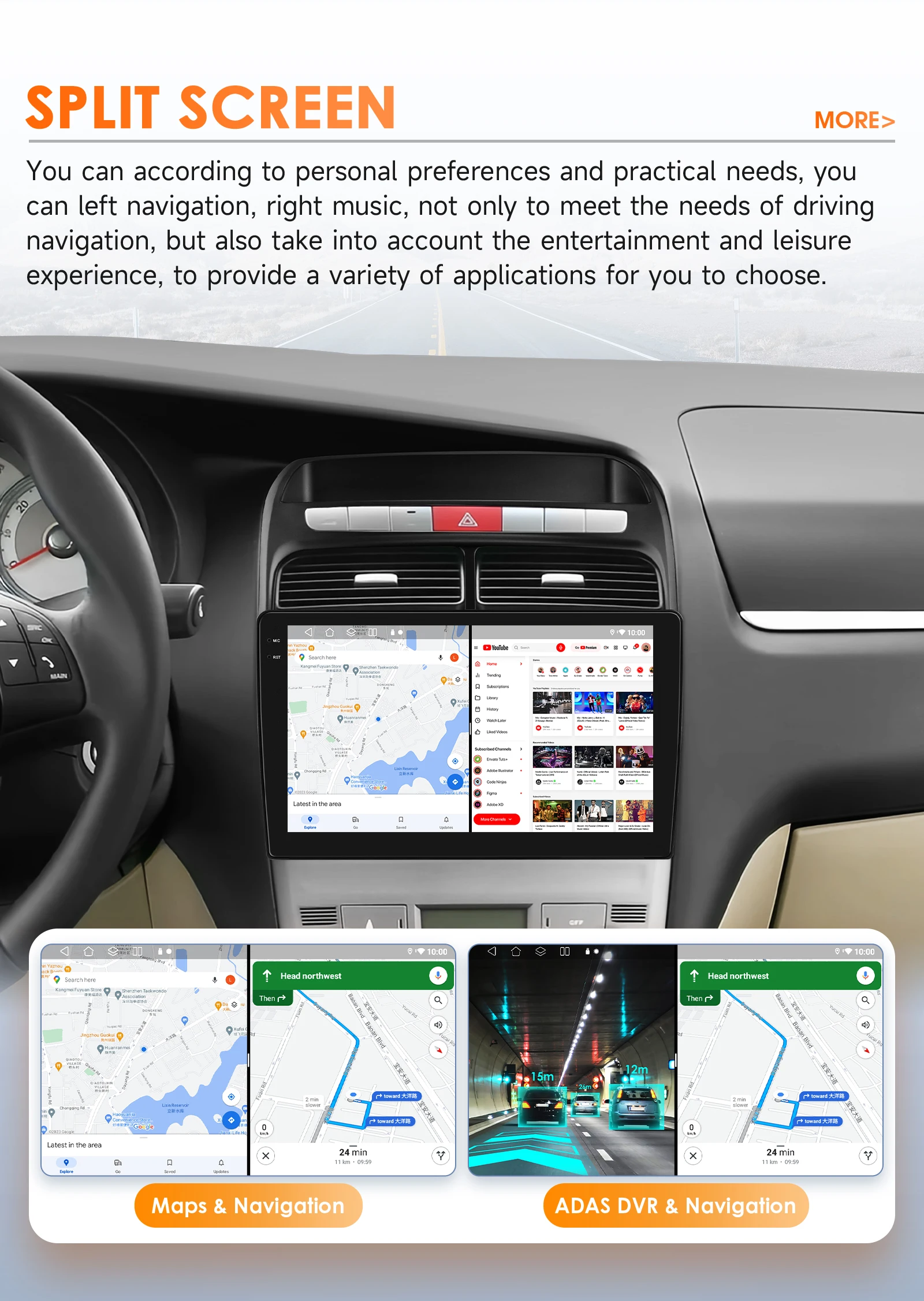 6115 Octa Core Android 14 Autoradio Für Fiat Linea 2007-2012 Auto Multimedia-player 360 Kamera Bildschirm GPS Stereo 2Din Carplay – Detail 39