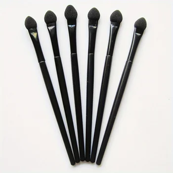10pcs Single Head Latex Sponge Eye Shadow Sticks, Blending Makeup Brushes, Essential Beauty Tools for Eye Detailing 1