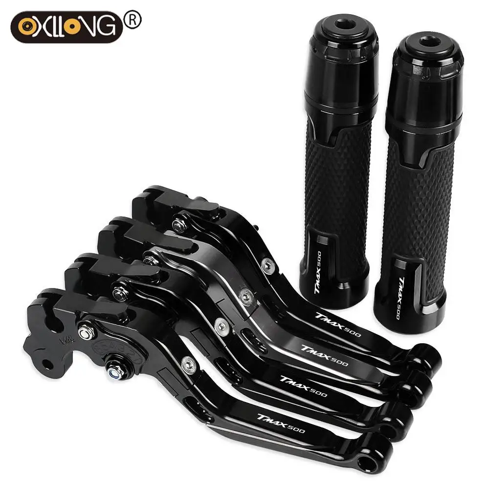 

Motorcycle Brakes Tie Rod Handbrake Brake Clutch Levers Handlebar Hand Grips ends FOR YAMAHA T-MAX TMAX 500 530 2001 -2007