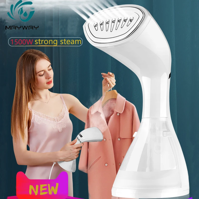 Steam Iron Garment Steamer Handheld Fabric 1500W Travel Vertical Mini Portable High Quality Home Travelling For Clothes Ironing