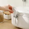 Rice Spoon Holder Silicone Storage Rack, Kitchen Wall-Mounted Cooker Spoon Shelf, Placement Rack 5