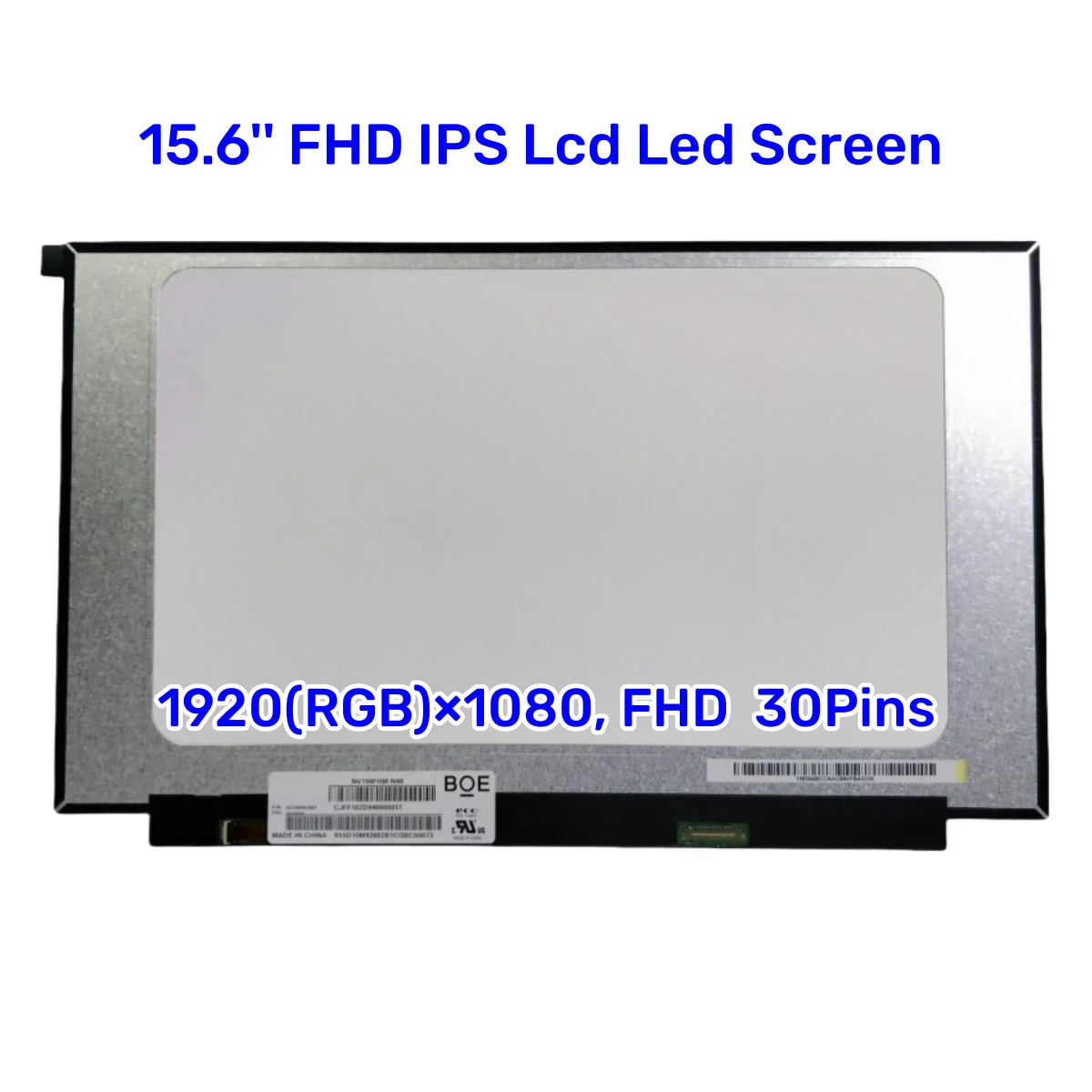NV156FHM-N45 NV156FHM-N48, NV156FHM N45 에 적합, 15.6 인치 FHD IPS LCD LED 스크린, 1920x1080 EDP 30 핀, 무료 배송