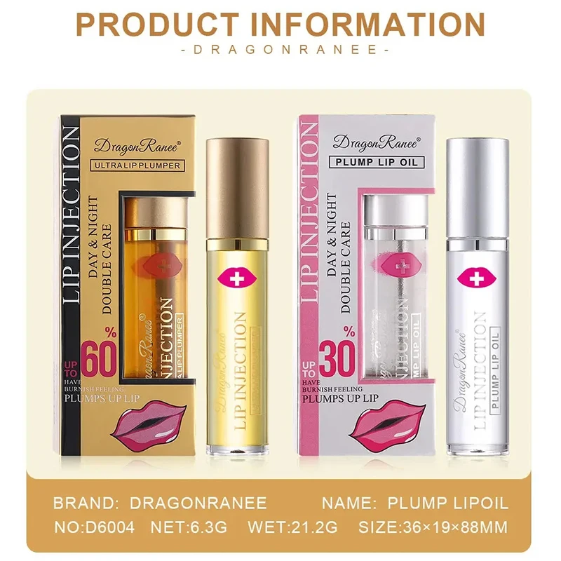 Instant Lip Plumping Essential Oil Nourishing Antiwrinkle Moisturising Sexy Lip Care Ultimate Plumping Lip Gloss Serum Cosmetics 5