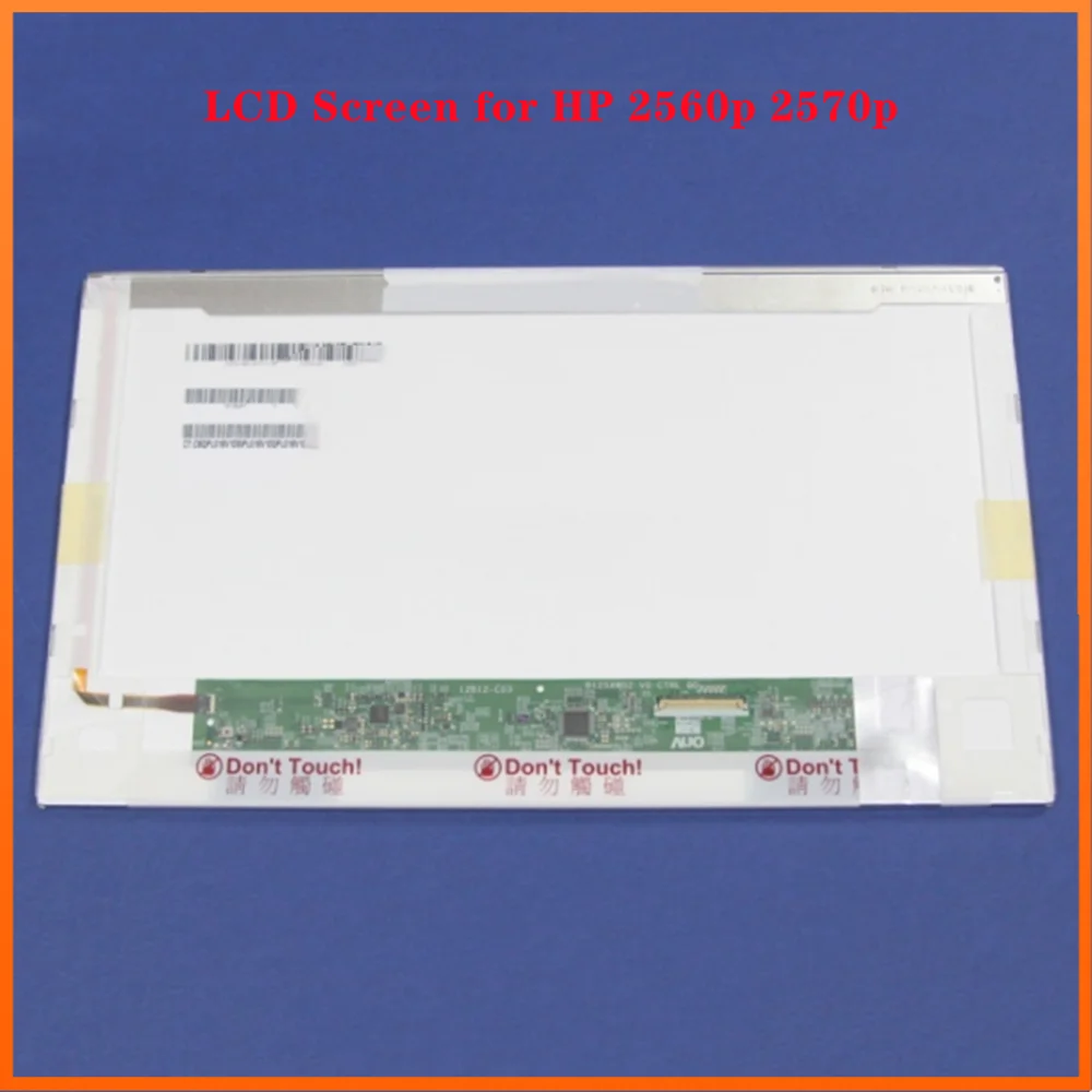 12.5 Inch For Hp 2560P 2570P Lcd Screen Laptop Tn Panel Lvds 40Pins Hd 1366X768 Non-Touch