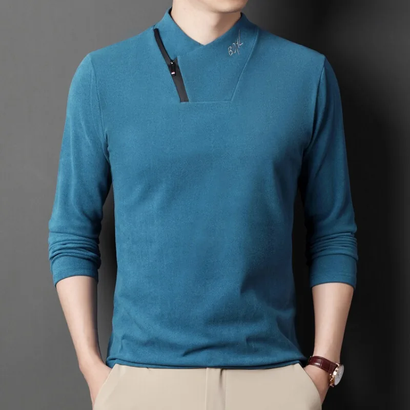 M-4XL! 8 Colors 2023 Men's Autumn Pullover V-Neck New Fashion Knitwear Warm  Long Sleeve Polo Sweater Top Men Clothes