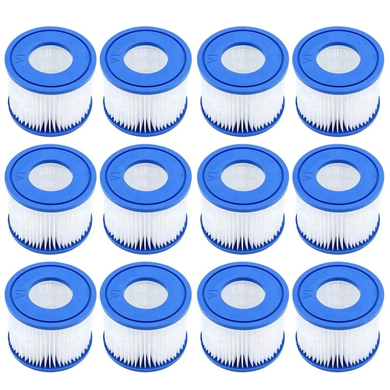 4/8/12 шт., надувные фильтры для бассейнов Bestway VI Lay-Z-Spa Miami 4/8/12 шт., надувные фильтры для бассейнов Bestway VI Lay-Z-Spa Miami