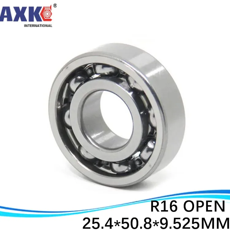 

R16 open 1x2x3/8 дюйма, Миниатюрные шарикоподшипники с радиальным подшипником на английском языке EE9 25,4*50,8*9,525