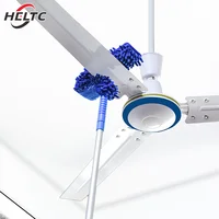 Microfiber Ceiling Fan Blade Cleaning Duster Kit Removable Flexible Cobweb Duster High Ceiling Fan Dust Removal Dusters 2
