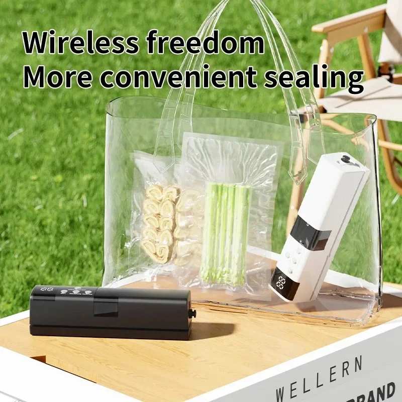 Portable USB Vacuum Sealer Machine with ABS Material