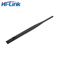 Free Shipping 2 PCS Lot High Gain  6DB 2.4Ghz RP-SMA Connector Black WIFI Antenna 1