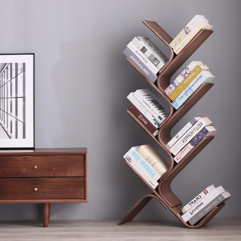 Corner Small Bookcases Camera Dei Bambini Scala In Legno Invisibile Mobili Carini Librerie Scaffale Comodino Libreria Impalcatura Mobili Carini