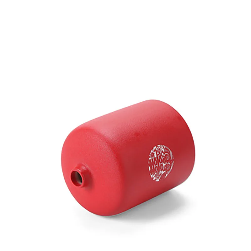 Red Ceramic Vase for Wedding, Festive Flower Storage, Decorative Ornaments, Simple Gifts, Modern Home Decoration, Living Room