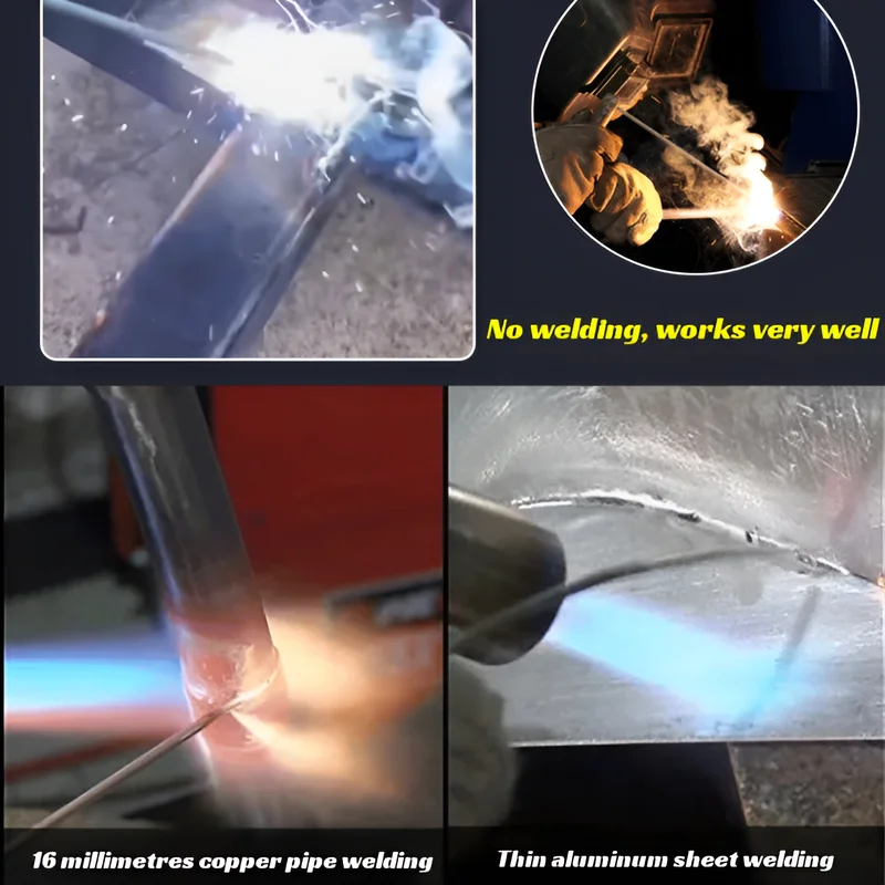 50-100pcs Low Temperature Easy Melt Aluminum Welding Rods Weld Bars Cored Wire Rod Solder Tin Flux for Soldering Alu welding rods aluminum welding rods