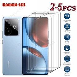 Premium 9H HD Tempered Glass Screen Protector Film (2 - 5 Pack) - 3 Pieces (Realme GT 7T)