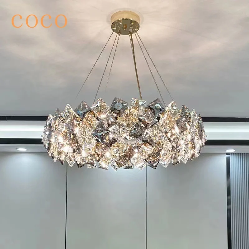 

New Creative Art Chandelier, Luxury Crystal Living Room Chandelier, Dining Room Chandelier, Ceiling Light, Interior Lighting