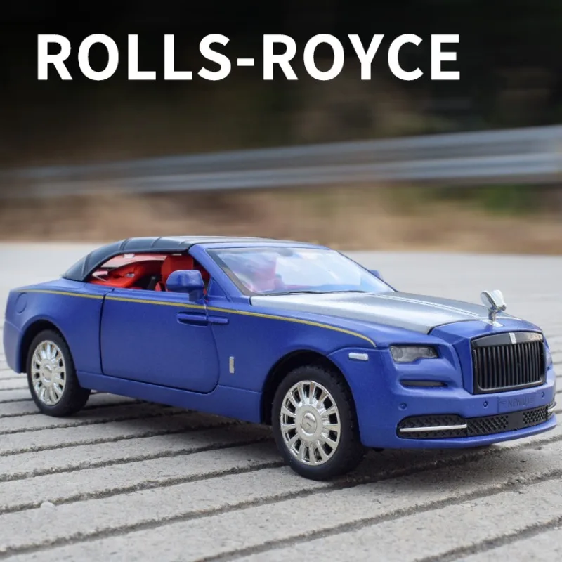 Simulazione In Scala 1/32 Rolls-Royce Dawn Alloy Car Model Diecast Bambini Ragazzi Veicoli Giocattolo Complementi Arredo Casa Comune Voiture Enfant