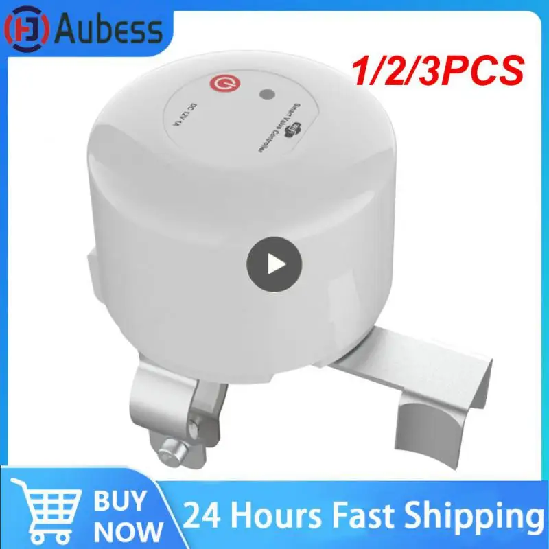 

1/2/3PCS Tuya Smart WiFi Water Gas Valve ON/OFF Auto Control Timer DN15 DN20 Pipe Valve Support Alexa Remote Controller Gas