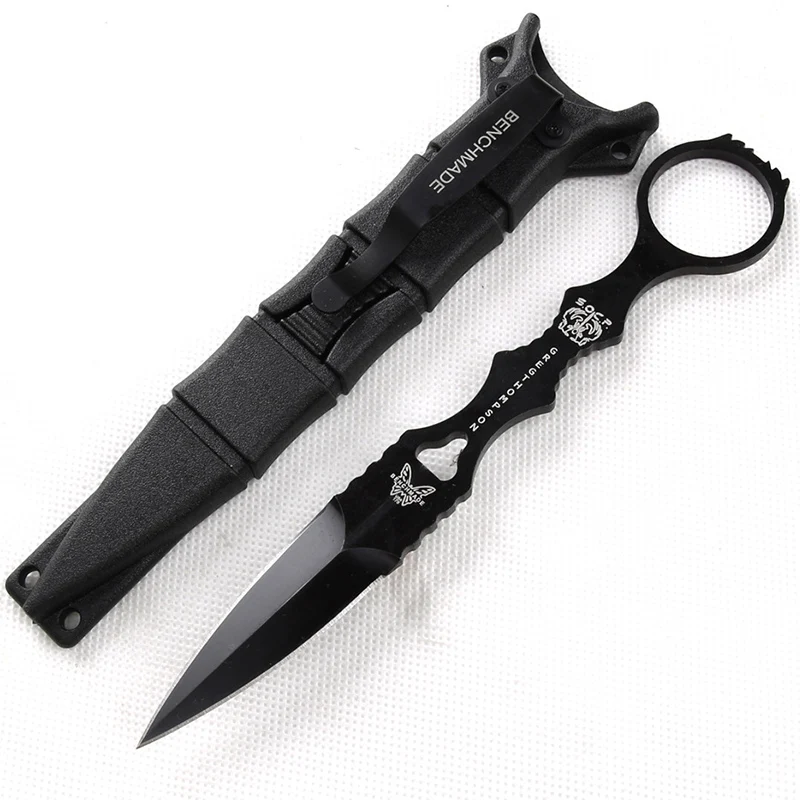 

Camping Tactical Benchmade 176 Fixed Blade Knife Outdoor Fishing Hunting Pocket EDC Tool Safety Pocket Knives