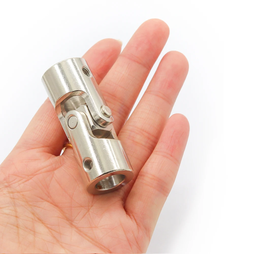 Moto Rc Acoplamento 16mm Flexível Junta Universal Cardan Acoplador Para  Motor RC